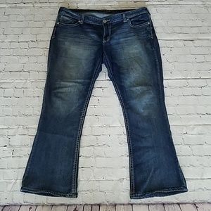 EXPRESS bootcut  Stella low-rise jeans